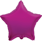 32" звезда б/р пурпурная 306500 PU фольга