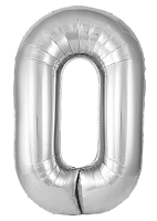 Цифра 0 Flexmetal Slim СРІБЛО ( 901811 P)