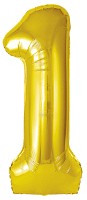 Цифра 1 Flexmetal Slim ЗОЛОТО( 901911О)