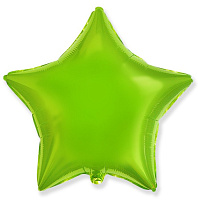 18" зірка б/м зелений Лайм 301500 VEL фольга