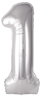 Цифра 1 Flexmetal Slim СРІБЛО ( 9019111 P)