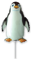 Пингвин счастливый 902745 Фольга черный
