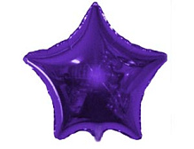 32" звезда б/р фиолетовый 306500 L фольга