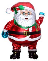 Санта Клаус з піднятою рукою  901517 Фольга