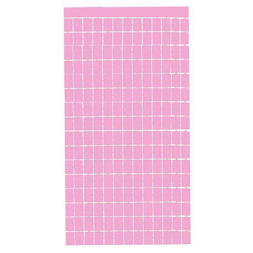 Декоративна шторка для фотозони "Квадратна"- Baby Pink 1*2 м