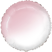 32" круг б/м рожевий градієнт 406500 BGRS фольга
