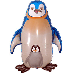Пингвин 901659 Фольга голубая