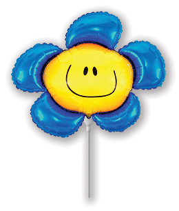 Квітка міні *14 902548 Фольга синя