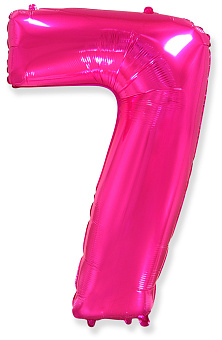 Цифра 7 Flexmetal 32" ФУКСІЯ (901817 F)