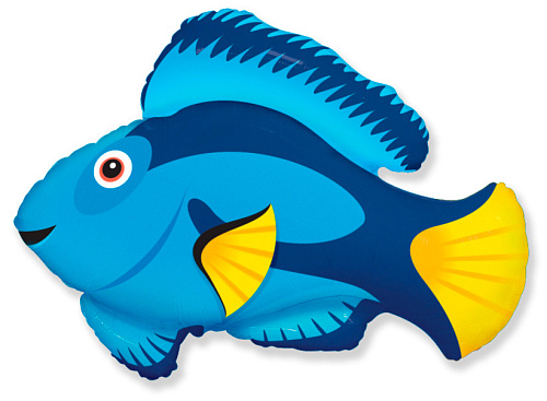 Рыба синяя 901770 Фольга