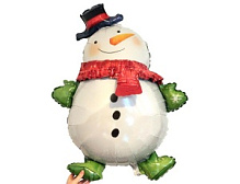 Снеговик с объемный шарфом  Р45 25148-02 Anagram 