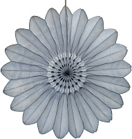 Квітка сіра паперова 67 см Paper Fantasies