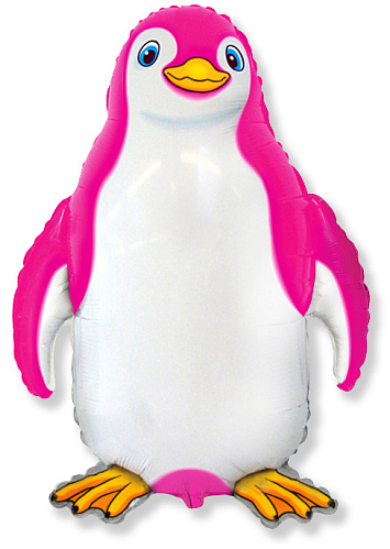 Пінгвін щасливий 901745 Фольга фуксія