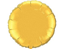 9" круг-міні б/м золотий 402500 O фольга