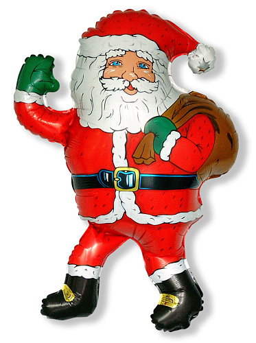 Санта Клаус з торбою 901521 Фольга