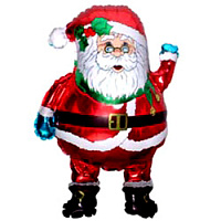 Санта Клаус с поднятой рукой 902517 минни Фольга