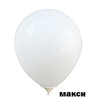 10" пастель 01 белый (G90) (500 шт в уп.) МАКСИ