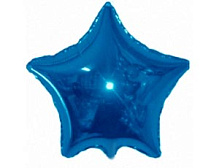 32" зірка б/м синя 306500 A фольга