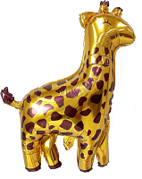 Жираф темно золотой Фольга Китай