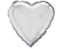 9" серце-міні срібне 202500 P фольга