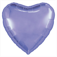 755556 9* Мини серце пастельний фиолетовый с клапаном Agura