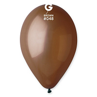 12" пастель 48 коричневый (G110)