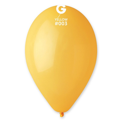 12" пастель 03 жовтий (G110)