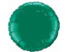 9" круг-міні б/м зелений 402500 VE фольга