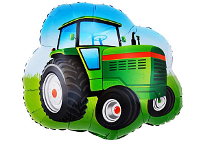 Трактор зелений Фольга Китай