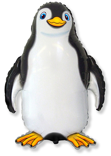 Пінгвін щасливий 901745 Фольга чорний
