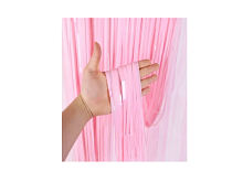 Декоративна шторка для фотозони - Baby Pink 1*2 м