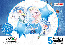 Набір кульок FF-TAZ002 "Принцеса у блакитному " 5шт.