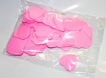 Конфетті СЕРЦЕ рожеве(3,5см) (1уп.=100 гр.)