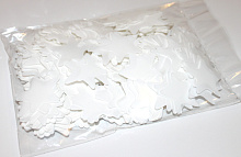 Конфетті ЗІРКА біла (3,5 см) (1уп.=100 гр.)