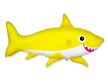 Акула щаслива жовта 30/42* 901781  Фольга