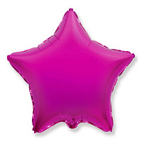 18" звезда б/р пурпурная 301500 PU фольга