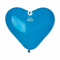 Серце 10" пастель 10 синій (CR/10)