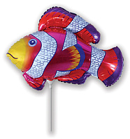 Риба-клоун міні *14 902632 Фольга фуксія