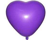 Серце 6" пастель 08 фіолетовий (CR6)