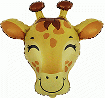 Голова жирафа мини 902807 Фольга