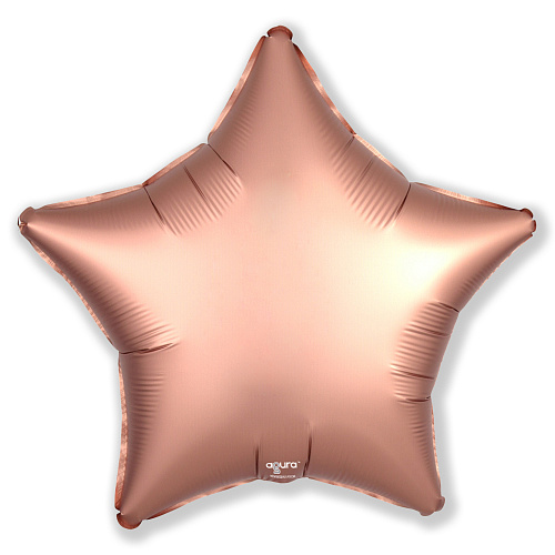 757321 19* зірка Містик рожеве-золото (Сатін) Agura 