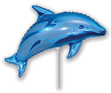 Дельфин 902546 минни Фольга голубой