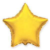 18" зірка б/м золота 301500 О фольга