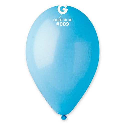10" пастель 09 голубой (G90)