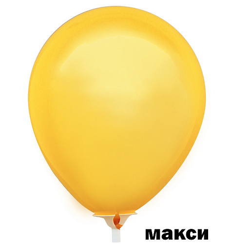 12" пастель 02 жовтий (G110) (500 шт в уп.) МАКСІ