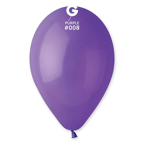 12" пастель 08 фиолетовый  (G110)