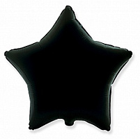 18" звезда б/р черная 301500 N фольга