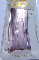 Декоративна шторка для фотозони - рожева перлина (сатин) 1*2 м