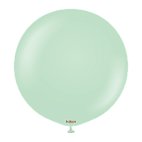 18" пастель Зелений макарун (Macaron Green) Kalisan, Турція