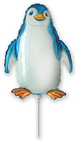 Пінгвін щасливий міні *14 902745 Фольга блакитний